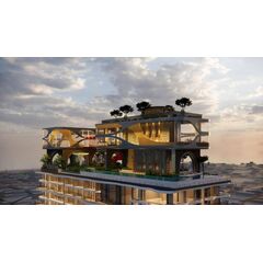 Квартира 2-комнатная 1+1 в горах в Пномпене 60м² 24 этаж