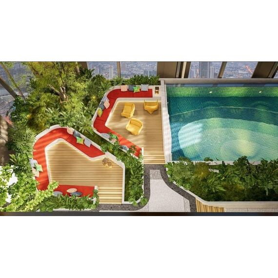 Квартира 2-комнатная 1+1 в Пномпене площадь 60м² 20 этаж, изображение 9