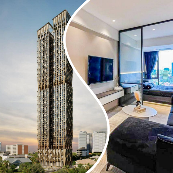 Квартира 2-комнатная 1+1 в Пномпене площадь 60м² 20 этаж, изображение 2
