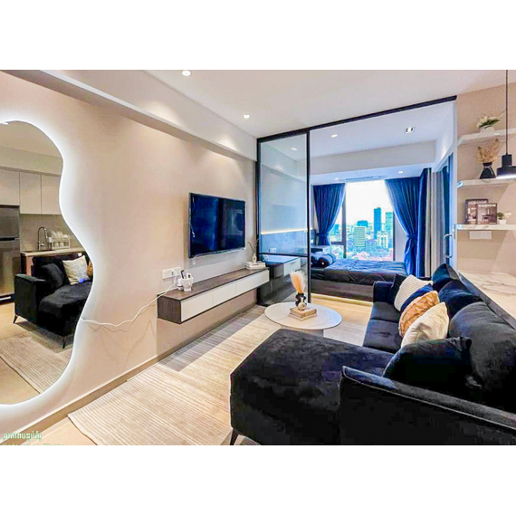 Квартира 2-комнатная 1+1 в Пномпене площадь 40м² 29 этаж, изображение 4