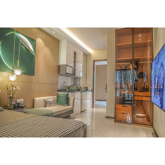 Квартира 2-комнатная 1+1 в Пномпене площадь 74.33м² в ЖК Le Condé, изображение 3