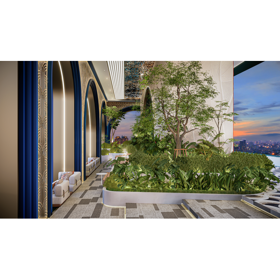 Квартира 1-комнатная студия 1+0 в Пномпене площадь 47м² 8 этаж, изображение 7