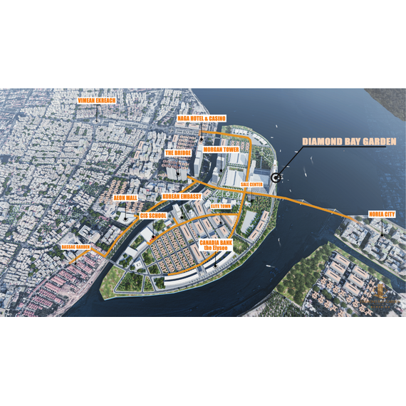 Квартира 1-комнатная в Пномпене площадь 60м², изображение 2