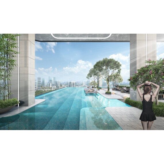 Квартира 1-комнатная в Пномпене площадь 36.4м², изображение 7