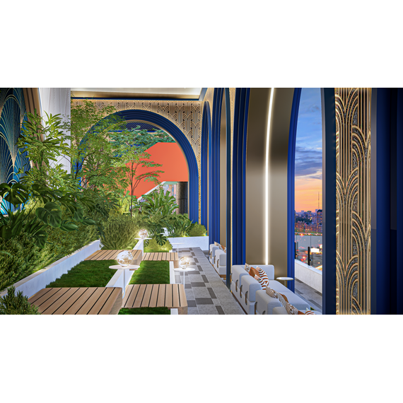 Квартира 2-комнатная 1+1 в Пномпене площадь 73м² 8 этаж, изображение 9