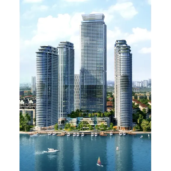 Квартира 1-комнатная студия 1+0 в Пномпене площадь 63.1м² 17 этаж