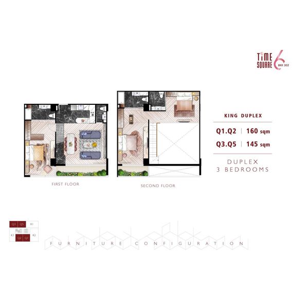 Квартира 1-комнатная студия 1+0 в Пномпене площадь 50м² 10 этаж, изображение 7