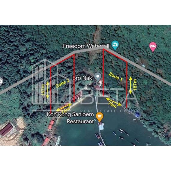 Земля у моря на Као Ронг Санлоеме (Као Ронг Санлоем) участок на курорте 14212м², изображение 3