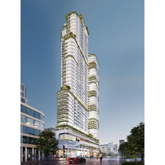 Квартира 2-комнатная 1+1 в Пномпене площадь 49м² 20 этаж, изображение 11