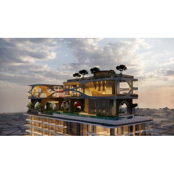 Квартира 2-комнатная 1+1 в Пномпене площадь 47м² 26 этаж, изображение 2