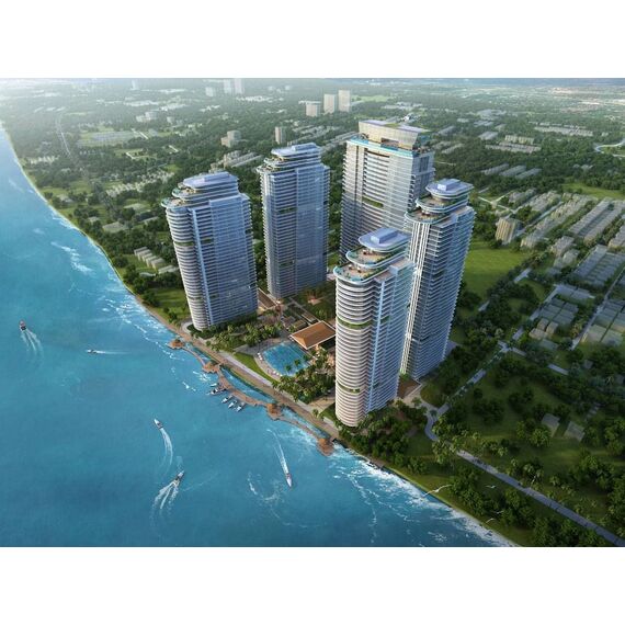 Квартира 1-комнатная студия 1+0 в Пномпене площадь 63.1м² 17 этаж, изображение 2