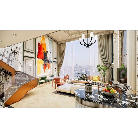 Квартира 3-комнатная 2+1 в Пномпене площадь 104м² 41 этаж, изображение 9